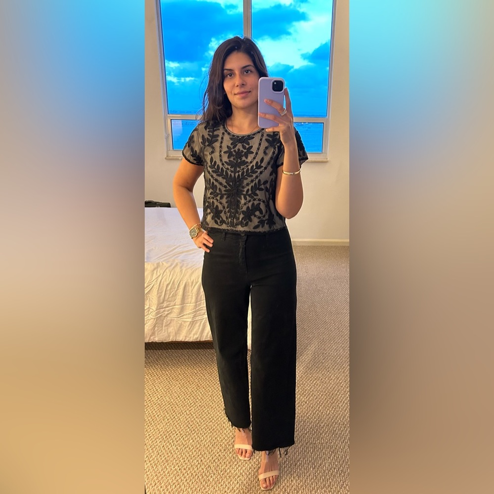 NWOT Lovers + Friends Katrina Crop Top (S)